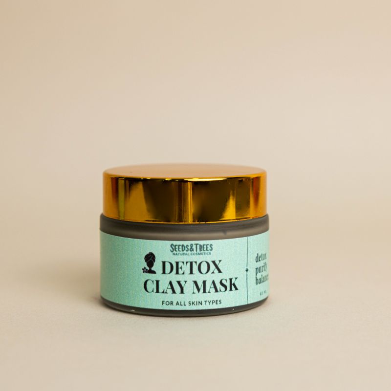 Detox maska za lice sa zelenom glinom 50g