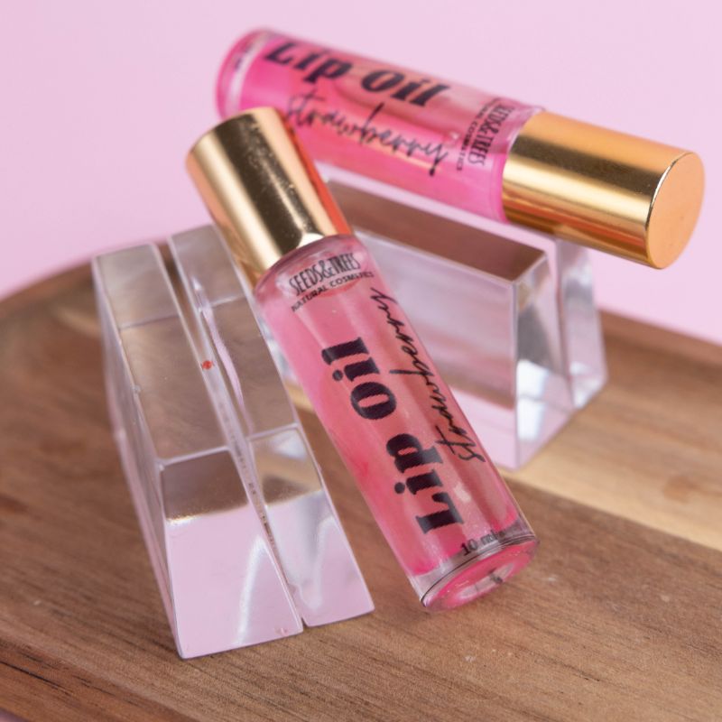 Lip oil sjaj za usne (narandža i divlja jagoda) 10ml