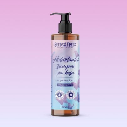 Hidratantni šampon za kosu sa pantenolom 200ml