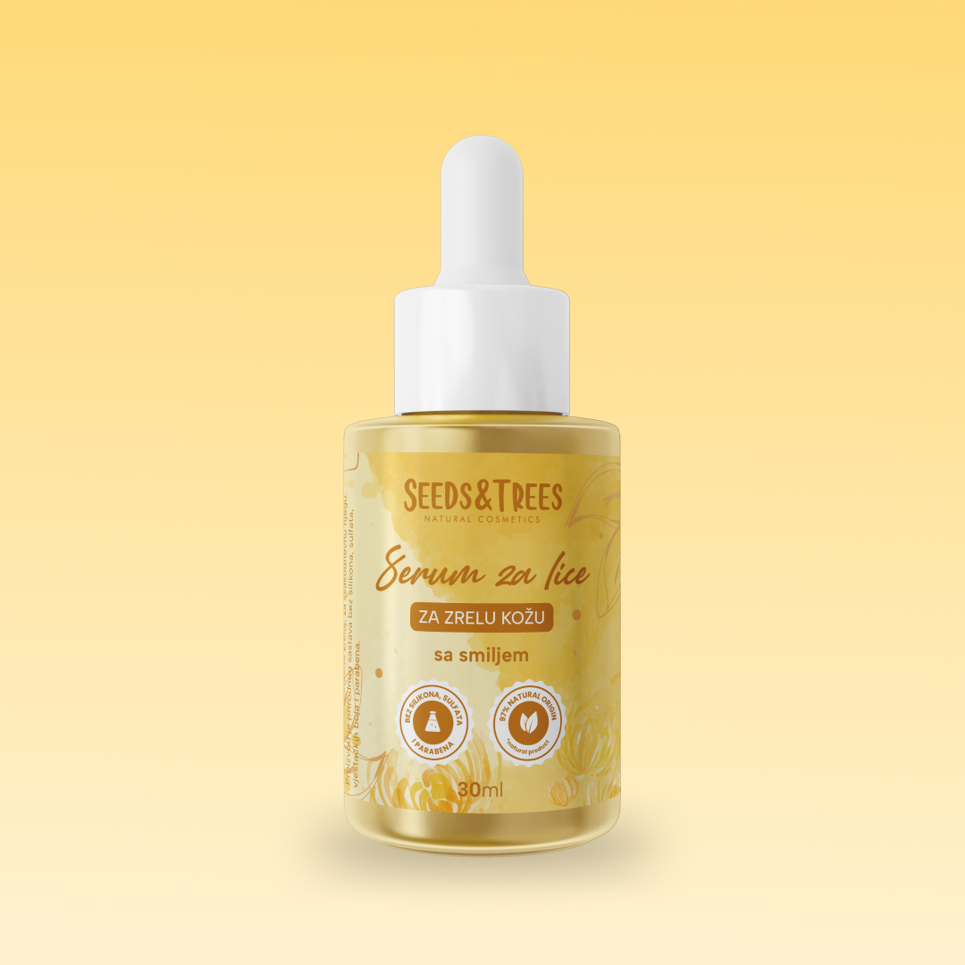 Anti age serum za lice sa smiljem 30ml