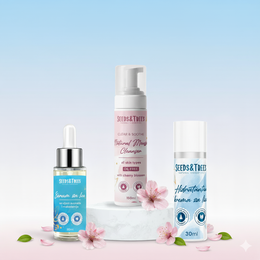 3u1 Set za blistavu kožu