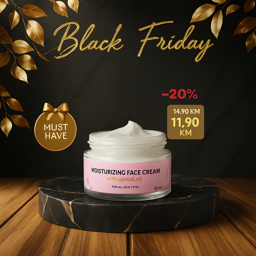 Hranjivo-hidratantna krema za lice sa uljem  marelice 50ml