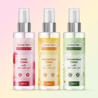 Tonik za lice (Ruža, Smilje, Kamilica) 100ml