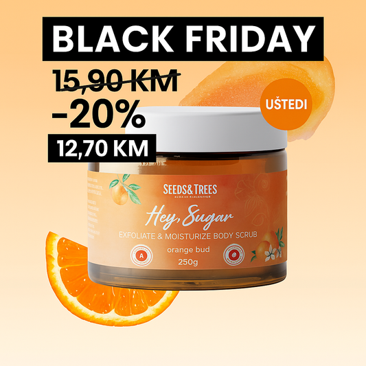 Piling za tijelo sa narandžom 250 ml