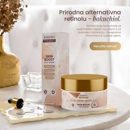Skin boost krema za lice sa bakuchiolom