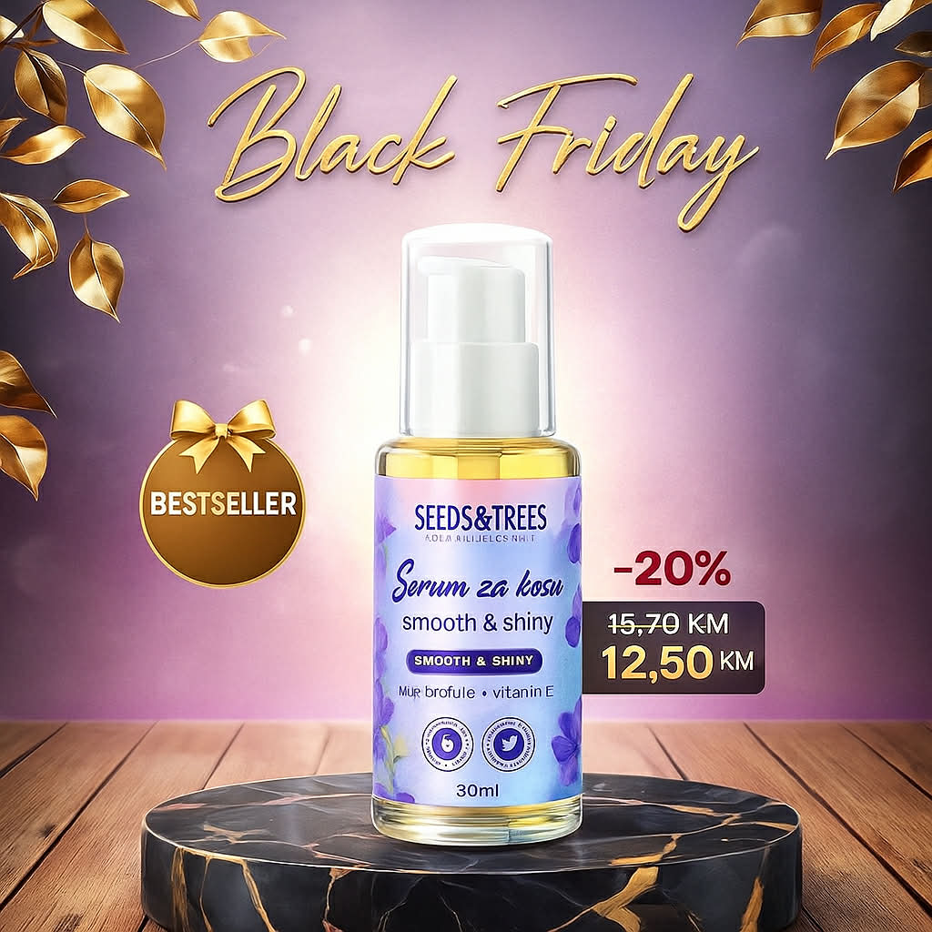 Serum za obnovu kose sa uljem brokule 30ml