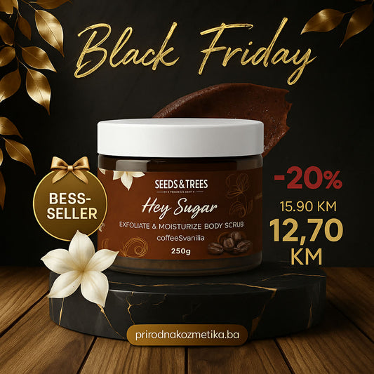 Anticelulitni piling za tijelo sa kafom 250ml