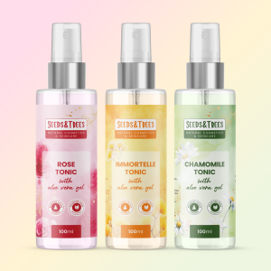 Tonik za lice (Ruža, Smilje, Kamilica) 100ml