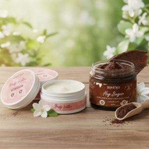 2u1 Set: Puter za tijelo + Anticelulitni piling