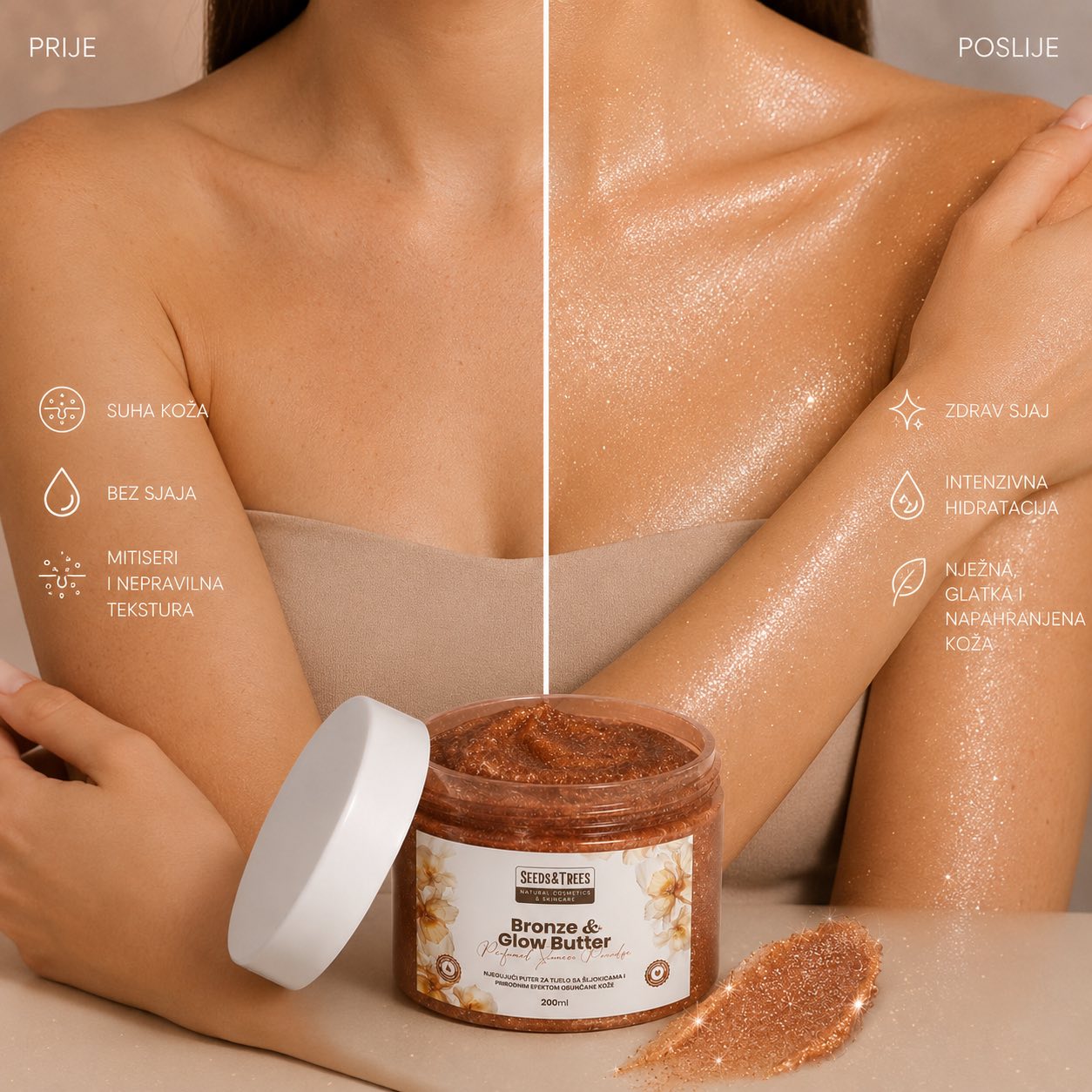 Bronze&Glow Sun Kissed – Puter za sjaj, samotamnjenje i brže tamnjenje - Image 2