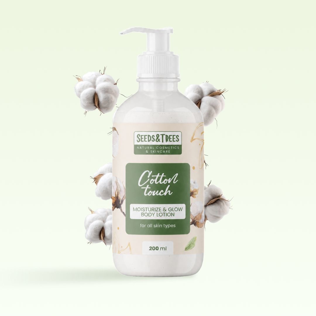 Losion za tijelo sa cvijetom pamuka 200ml